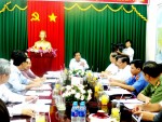 Ông Nguyễn Tấn Hưng - Ủy viên Trung ương Đảng, Bí thư Tỉnh ủy, Chủ tịch HĐND tỉnh chủ trì Hội nghị liên tịch để bàn thống nhất nội dung, chương trình kỳ họp thứ 7, HĐND tỉnh Khóa VIII