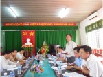 Ông Phạm Hồng Khanh, PCT UBND huyện xác nhận tình trạng sinh con thứ ba trên địa bàn huyện còn phổ biến