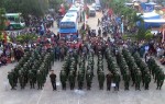 600 tân binh nô nức lên đường tòng quân