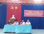 Tiếp xúc cử tri sau kỳ họp thứ tư  HĐND tỉnh khóa IX và HĐND thị xã Đồng Xoài khóa IV