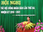 Hội nghị giao ban công tác HĐND lần thứ ba, nhiệm kỳ 2016 – 2021 giữa Thường trực HĐND tỉnh với các Ban của HĐND tỉnh và Thường trực HĐND các huyện, thị xã.