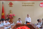 Thường trực HĐND tỉnh giám sát tình hình thực hiện Nghị quyết của HĐND tỉnh về kế hoạch phát triển kinh tế - xã hội năm 2017 tại huyện Hớn Quản.