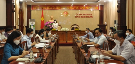 Đoàn giám sát của Thường trực HĐND tỉnh làm việc với UBND tỉnh để giám sát kết quả thực hiện Nghị quyết của HĐND tỉnh về kế hoạch phát triển kinh tế - xã hội năm 2021