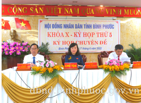 Kỳ họp thứ 5 (chuyên đề) HĐND tỉnh khóa X thành công tốt đẹp