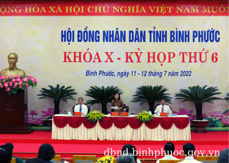 Kỳ họp thứ 6, HĐND tỉnh khóa X tiến hành phiên chất vấn và trả lời chất vấn