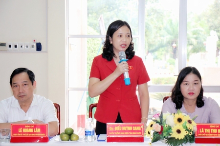 Đoàn khảo sát Ủy ban Tư pháp của Quốc hội làm việc tại Trại giam Tống Lê Chân, Cục C10, Bộ Công an.