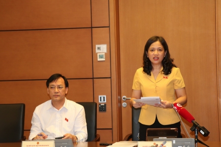 Quốc hội thảo luận về dự án Luật Phòng, chống rửa tiền (sửa đổi), dự án Luật Hợp tác xã (sửa đổi) và dự án Luật Phòng thủ dân sự.