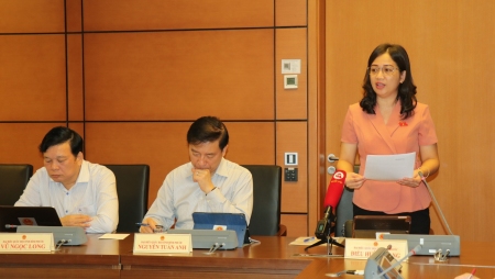 Quốc hội thảo luận đối với dự án Luật Bảo vệ quyền lợi người tiêu dùng (sửa đổi), dự án Luật Giao dịch điện tử (Sửa đổi) và dự thảo Nghị quyết Ban hành Nội quy kỳ họp Quốc hội (sửa đổi)