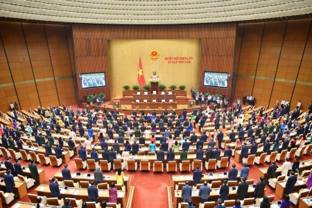 toàn cảnh kỳ họp QH 5