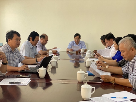 Lê Hoàng Lâm họp tổ