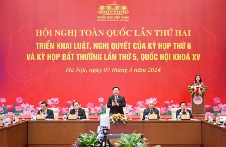 Ảnh ĐBQH họp Hội nghị toàn quốc