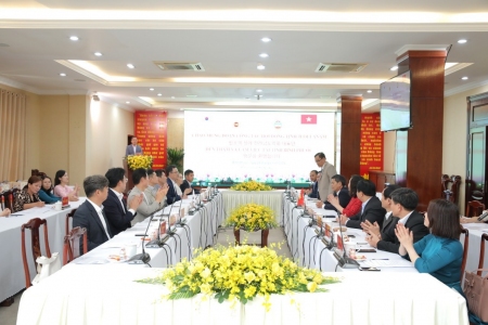 toàn cảnh buổi làm việc