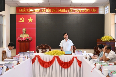 Ban Văn hóa - Xã hội HĐND tỉnh thẩm tra các dự thảo Nghị quyết trình tại kỳ họp thứ 19 (chuyên đề) của HĐND tỉnh khóa X.