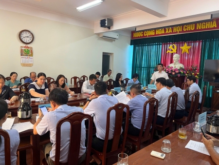 Thường trực HĐND xã Nhơn Trạch giám sát việc đầu tư xây dựng hệ thống cấp nước sạch nông thôn trên địa bàn xã