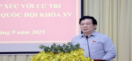 Đại biểu Quốc hội tỉnh tiếp thu các kiến nghị, đề xuất của cử tri xã Lộc Tấn, phường An Lộc