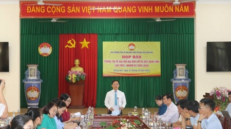 Đại hội đại biểu MTTQ Việt Nam tỉnh lần thứ I, nhiệm kỳ 2025-2030 dự kiến Khai mạc ngày 06 tháng 11 năm 2025