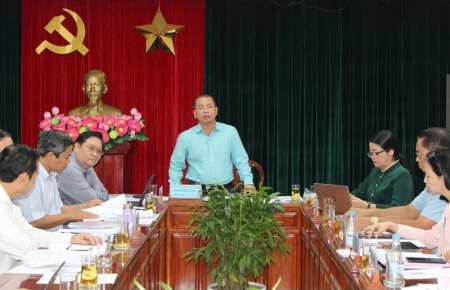 Ban Kinh tế - Ngân sách HĐND tỉnh thẩm tra đối với các dự thảo nghị quyết trình kỳ họp thứ 6 (chuyên đề) của HĐND tỉnh khóa X