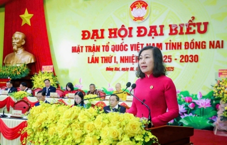 Đại hội đại biểu Mặt trận Tổ quốc Việt Nam tỉnh Đồng Nai lần thứ I, nhiệm kỳ 2025 – 2030