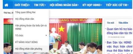 Hướng dẫn Đăng tải danh sách Đại biểu Hội đồng nhân dân  trên Trang thông tin điện tử xã, phường (NukeViet)