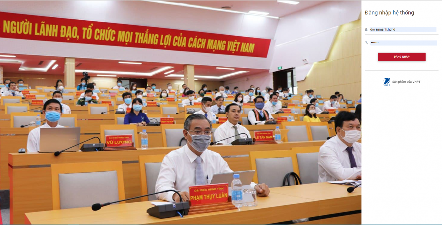 Hội đồng nhân dân tỉnh triển khai Phòng họp không giấy