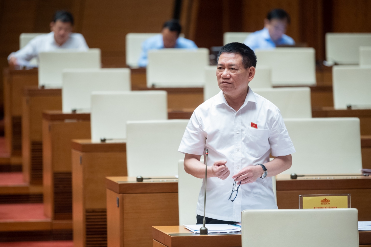 Bộ trưởng tài Chính Hồ Đức Phớt