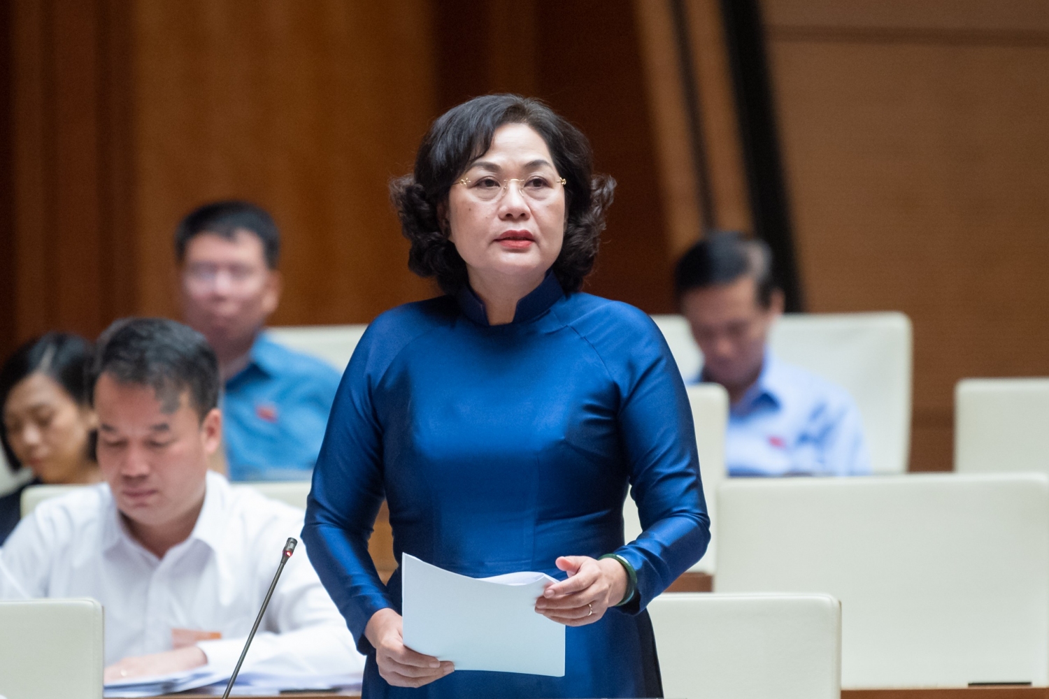 Thống đốc ngân hàng nhà nước Nguyễn Thị Hồng