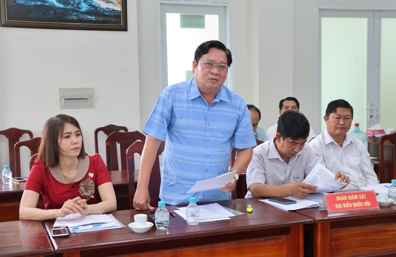 Ảnh ĐBQH GS tại BQLDA 3