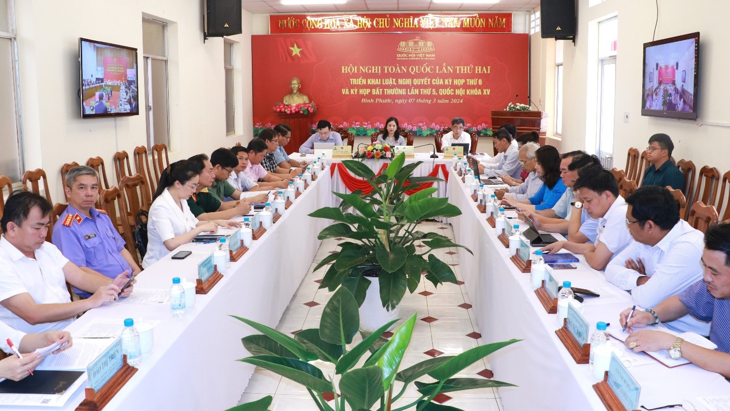 Ảnh ĐBQH họp Hội nghị toàn quốc 1