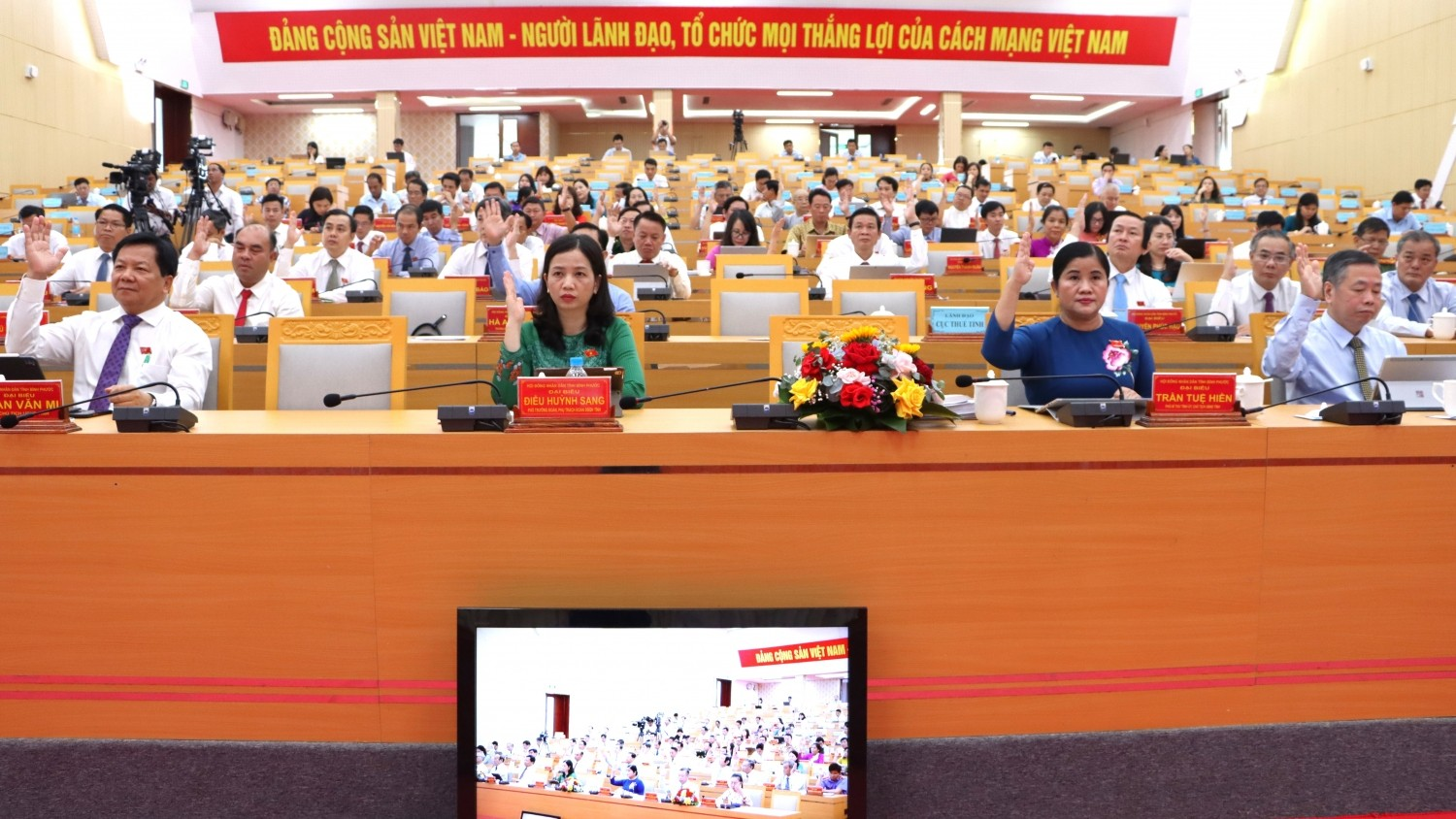 biểu quyết HĐND