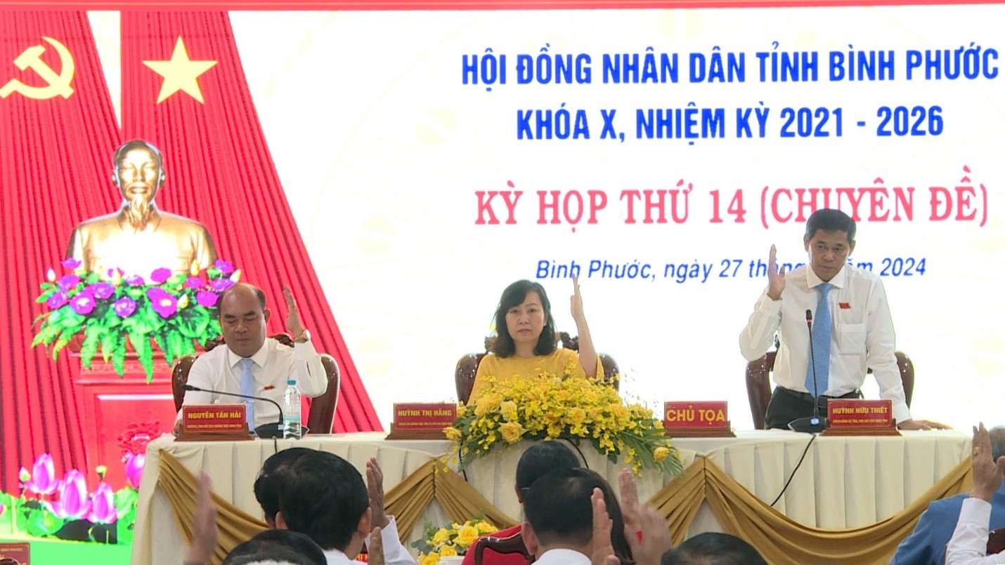 biểu quyết kỳ họp 14