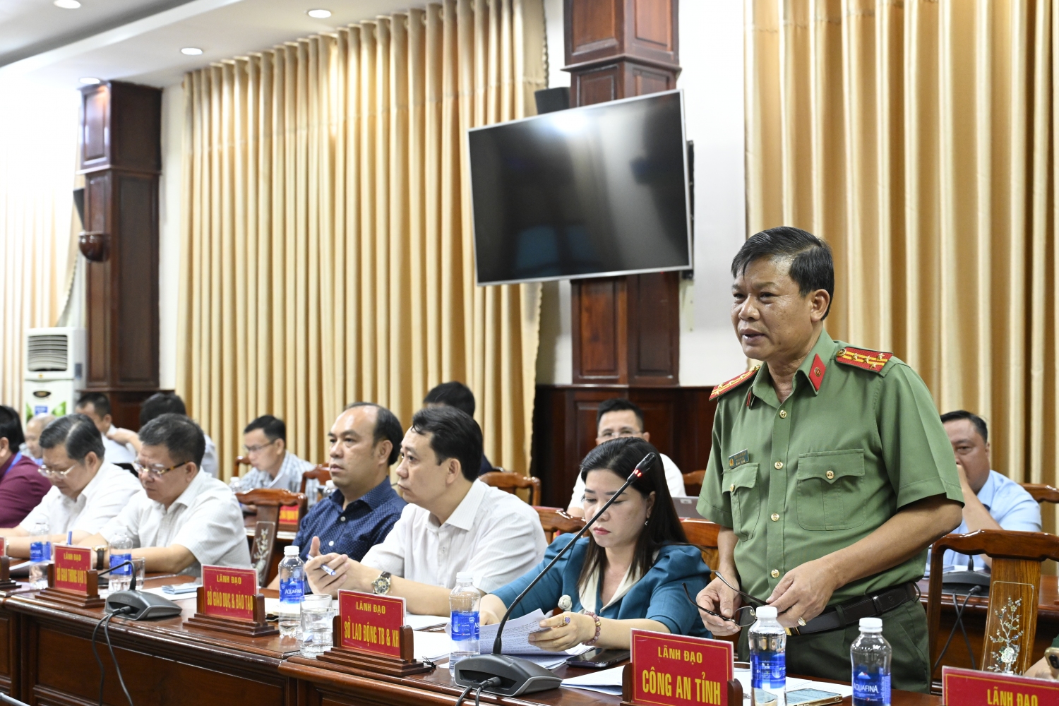 lãnh đạo công an tỉnh