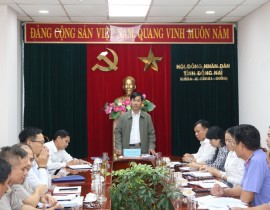 Ban Pháp chế họp công tác tiếp công dân