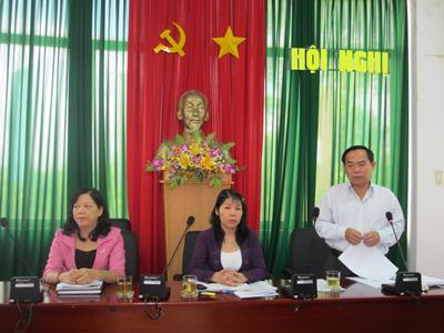 ong Le Van Thu - chu tich UBND thi xa Long Khanh phat bieu tai buoi giam sat viec thuc hien bang gia cac loai dat nam 2012.jpg