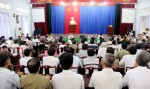 Đối thoại với nhân dân dân về một số nội dung liên quan đến dự án khu Công nghiệp - Dịch vụ - Đô thị Đồng Phú.