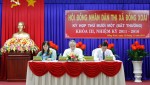Thị xã Đồng Xoài tổ chức kỳ họp thứ mười một (bất thường)  HĐND thị xã khóa III, nhiệm kỳ 2011-2016.
