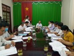 Ban kinh tế - ngân sách tổ chức thẩm tra các dự thảo nghị quyết do UBND tỉnh trình kỳ họp thứ mười một (bất thường), HĐND tỉnh khóa IX.