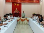 Ban kinh tế - ngân sách họp thông qua kết quả thẩm tra các báo cáo, dự thảo nghị quyết trình tại kỳ họp thứ mười hai, HĐND tỉnh khóa IX.