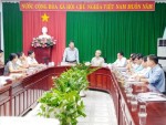 Ban kinh tế - ngân sách HĐND tỉnh giám sát công tác bố trí, sử dụng và quản lý nguồn vốn sự nghiệp mang tính chất đầu tư trên địa bàn tỉnh.