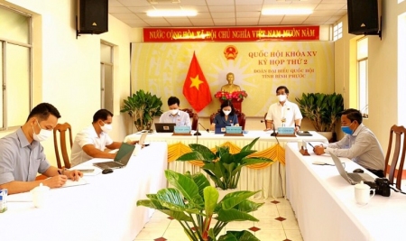 Quốc hội thảo luận ở Tổ về kết quả thực hiện kế hoạch phát triển kinh tế - xã hội năm 2021