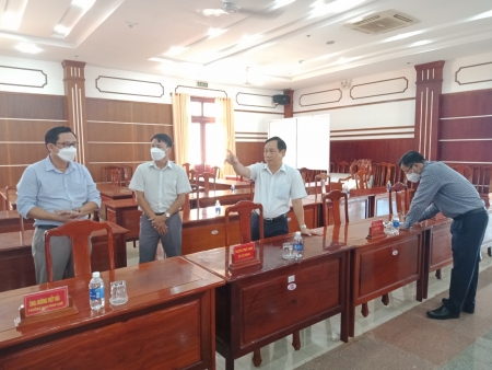 Thường trực HĐND tỉnh kiểm tra công tác chuẩn bị Hội nghị giao ban lần 2