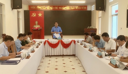 Ban dân tộc HĐND tỉnh họp Ban để xem xét báo cáo kết quả giám sát về công tác xây dựng, triển khai thực hiện Chương trình mục tiêu quốc gia phát triển kinh tế - xã hội vùng đồng bào dân tộc thiểu số và miền núi tỉnh Bình Phước giai đoạn 2021 - 2030