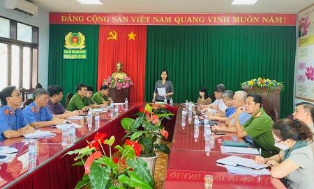 Giám sát tình hình thực thi pháp luật tại Công an và Viện kiểm sát nhân dân huyện Lộc Ninh
