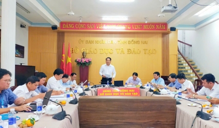 Ông Điểu Điều - Trưởng Ban Dân tộc HĐND tỉnh kết luận buổi làm việc