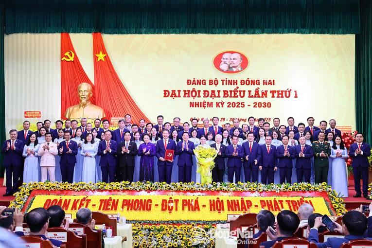Đại hội đại biểu Đảng bộ tỉnh Đồng Nai lần thứ I thành công tốt đẹp