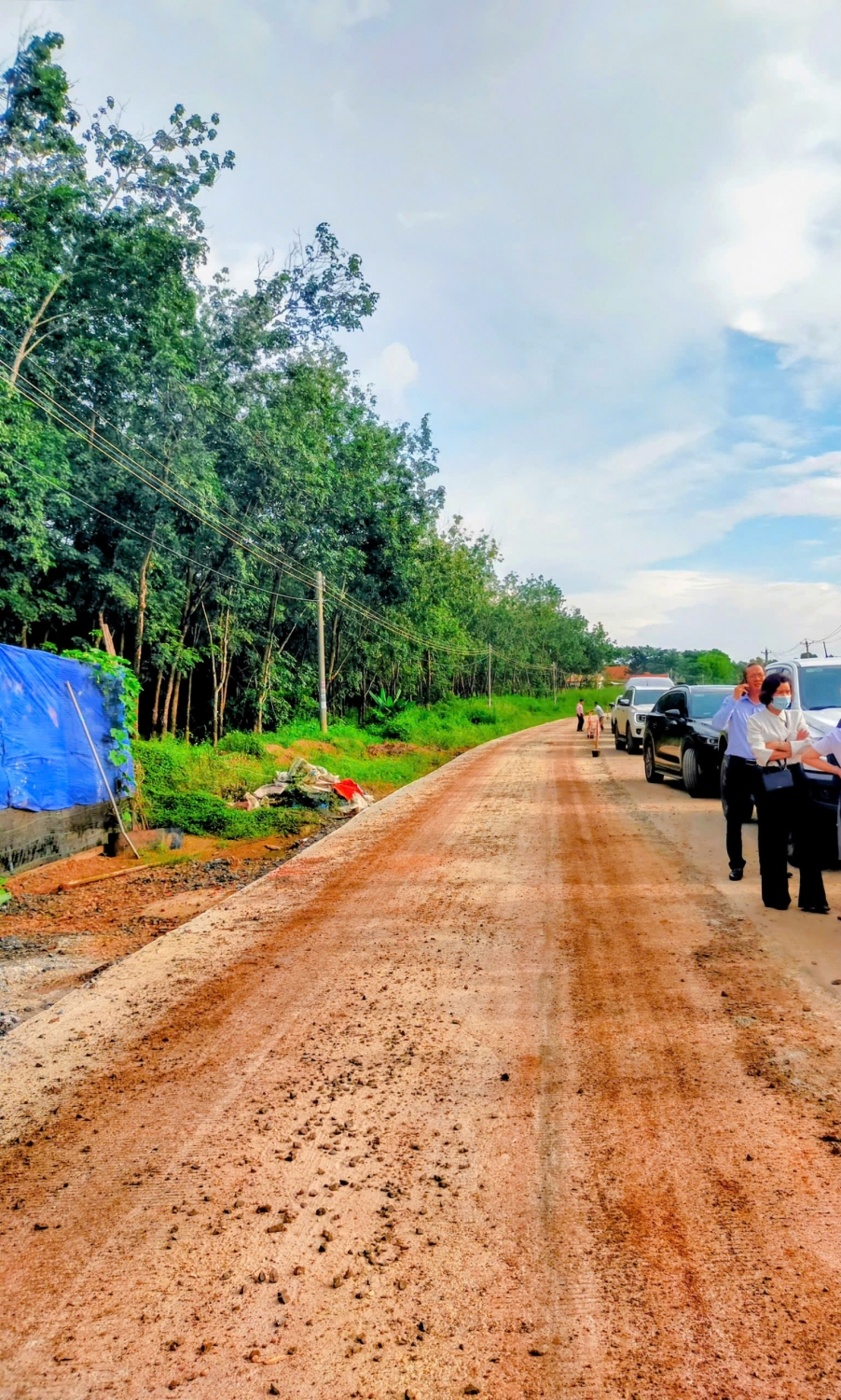 Đoạn cuối Dự án Đường giao thông phía Tây QL13 kết nối Chơn Thành Hoa Lư tỉnh Bình Phước